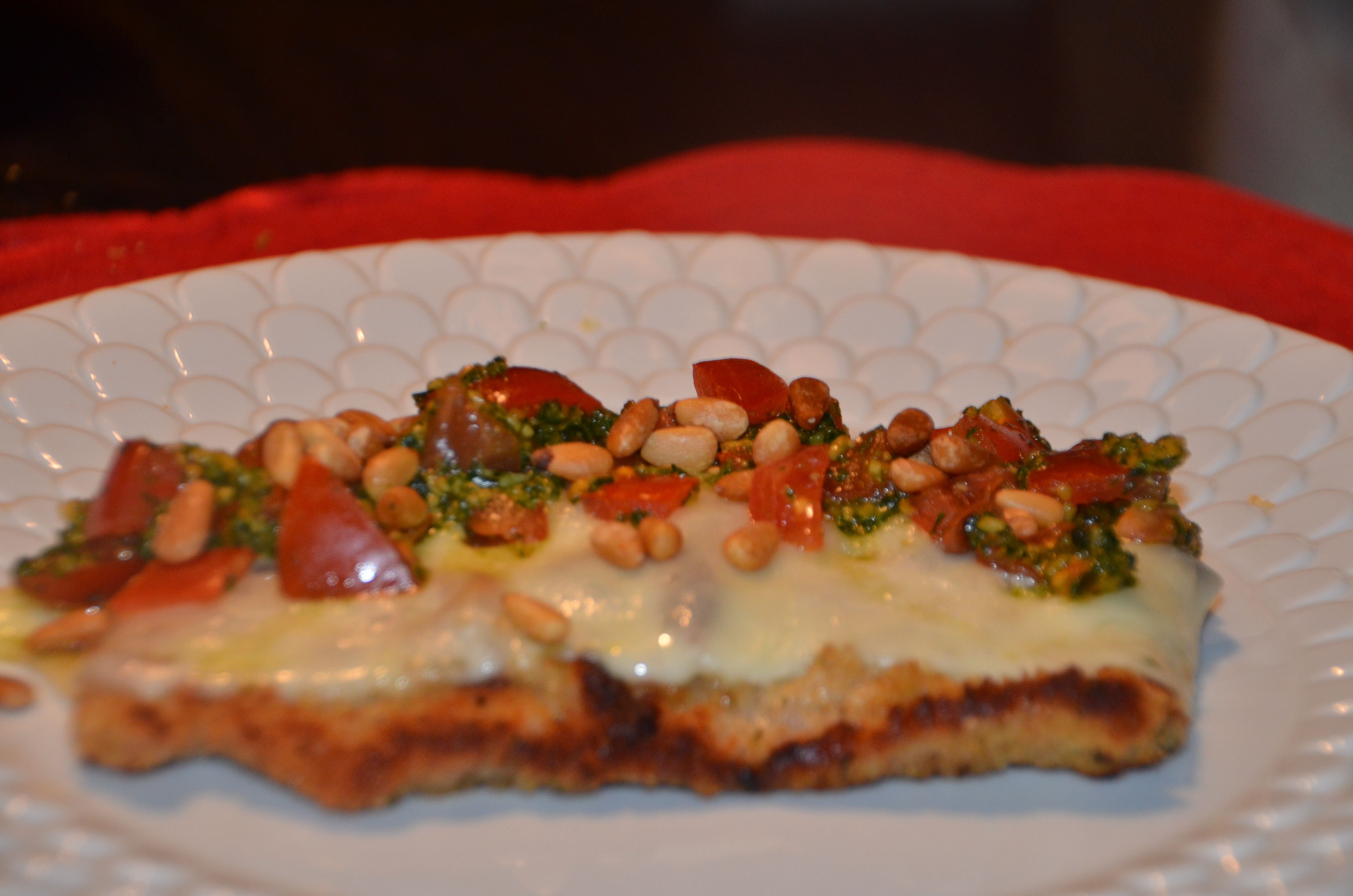 Warm House Cozy KitchenPesto Caprese Veal Cutlets - Warm House Cozy Kitchen